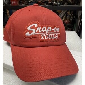 Snap On Hat. Never Worn Red Hat with Heat Pressed Snap-on Patch
